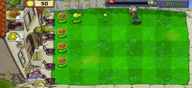 Plants vs. Zombies · A closer look 2