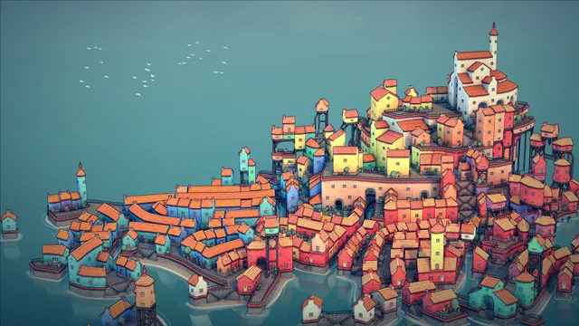 Townscaper · A closer look 5