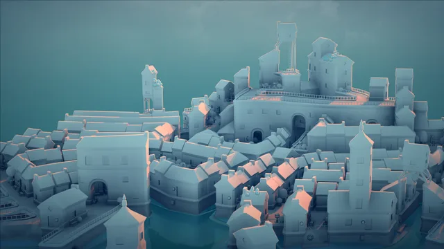 Townscaper · A closer look 6