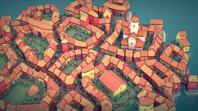 Townscaper · A closer look 8